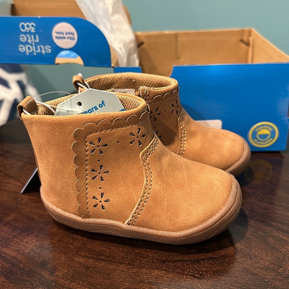 Brown Boots Stride Rite